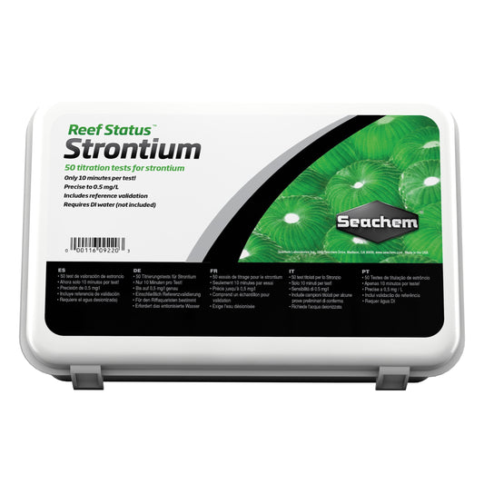 Seachem Reef Status - Strontium Test Kit