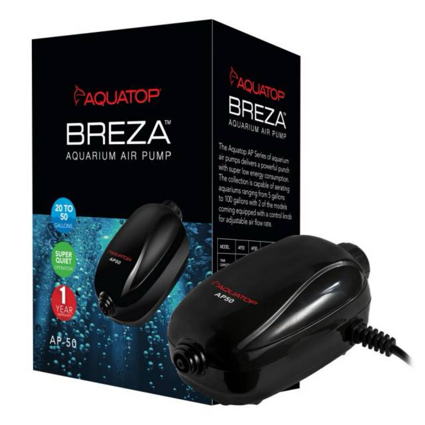 Aquatop Breza Aquarium Air Pump