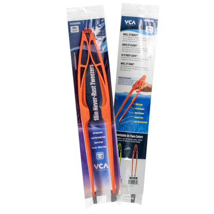 VCA Never Rust Aquarium Tweezers UV - 18"