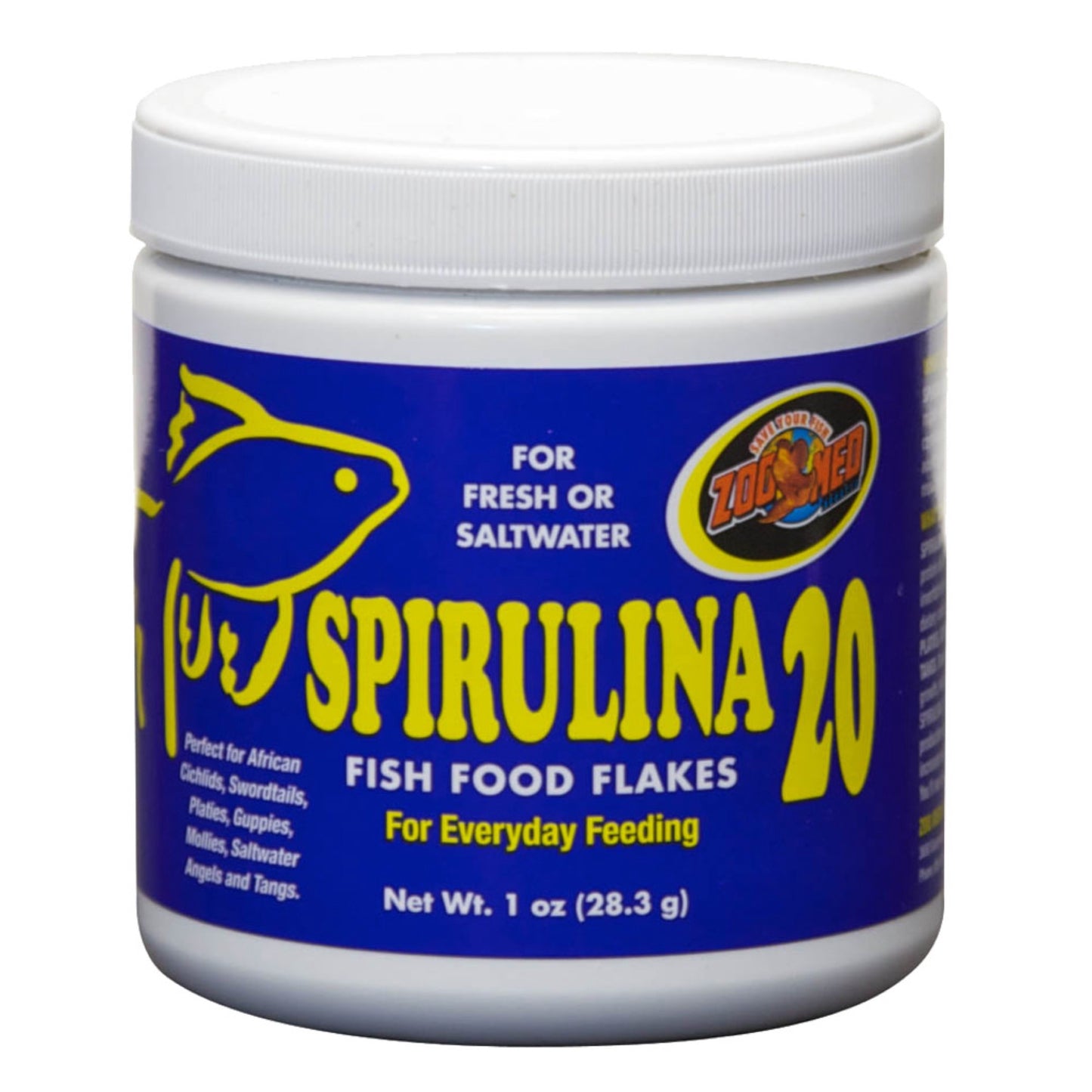 Zoo Med Spirulina 20 Flakes