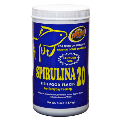 Zoo Med Spirulina 20 Flakes