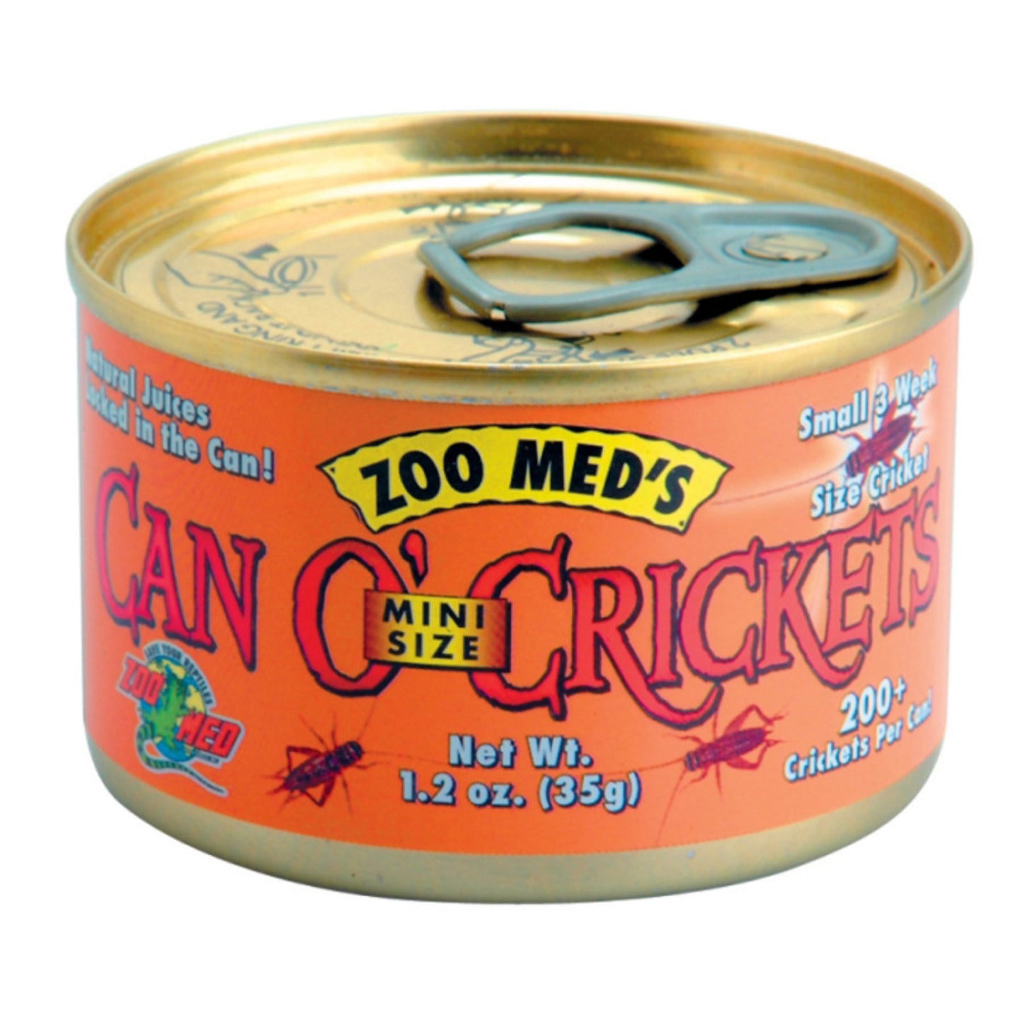 Zoo Med Can O' Mini Size Crickets