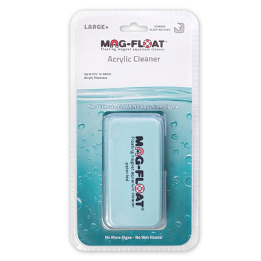 Mag-Float Acrylic Aquarium Cleaner - Large+