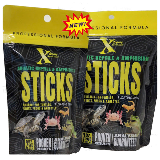 Xtreme Aquatic Foods - Aquatic Reptile & Amphibian Sticks