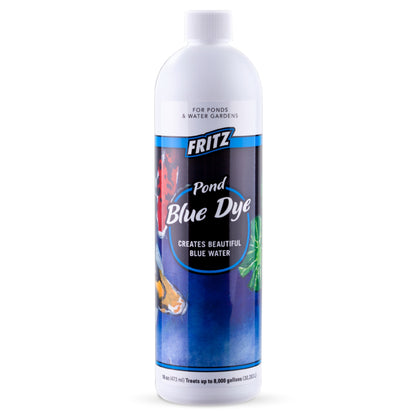 Fritz Pond Blue Dye