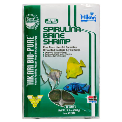 Hikari Frozen Spirulina Brine Shrimp