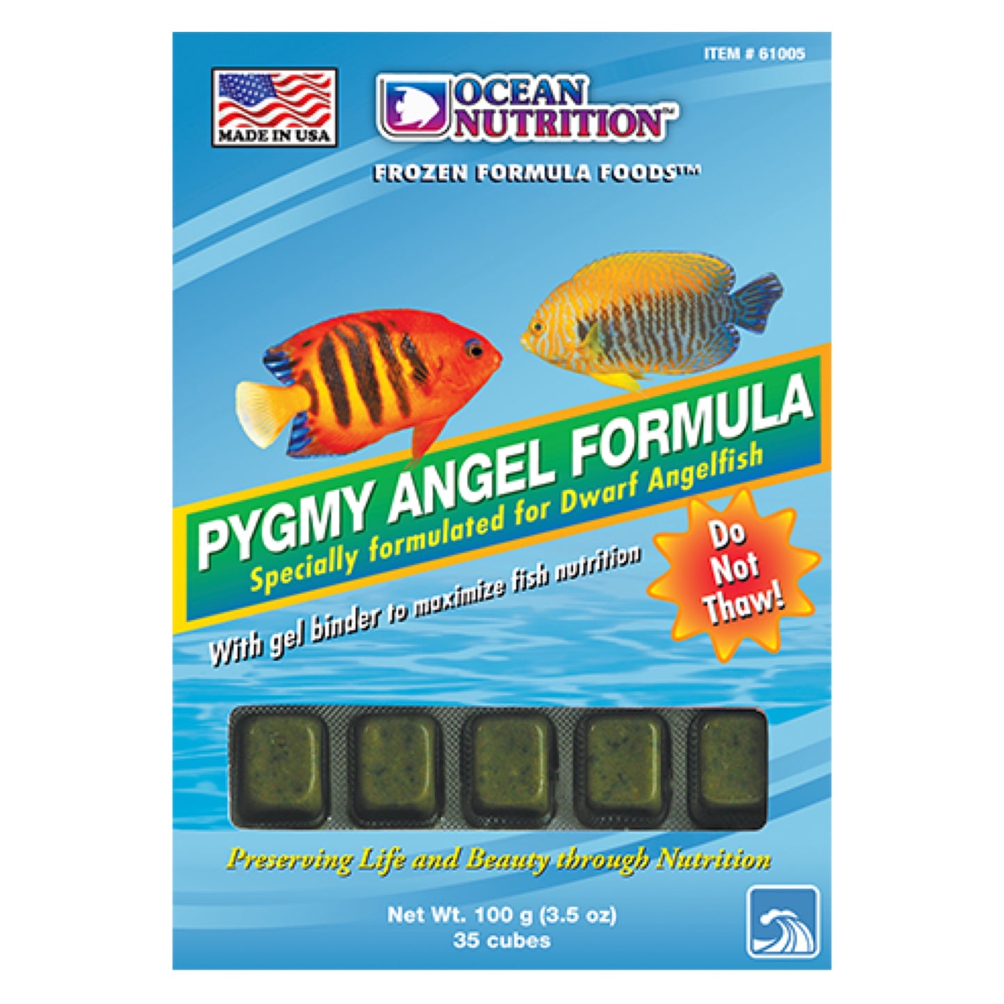 Ocean Nutrition Frozen Pygmy Angel Formula