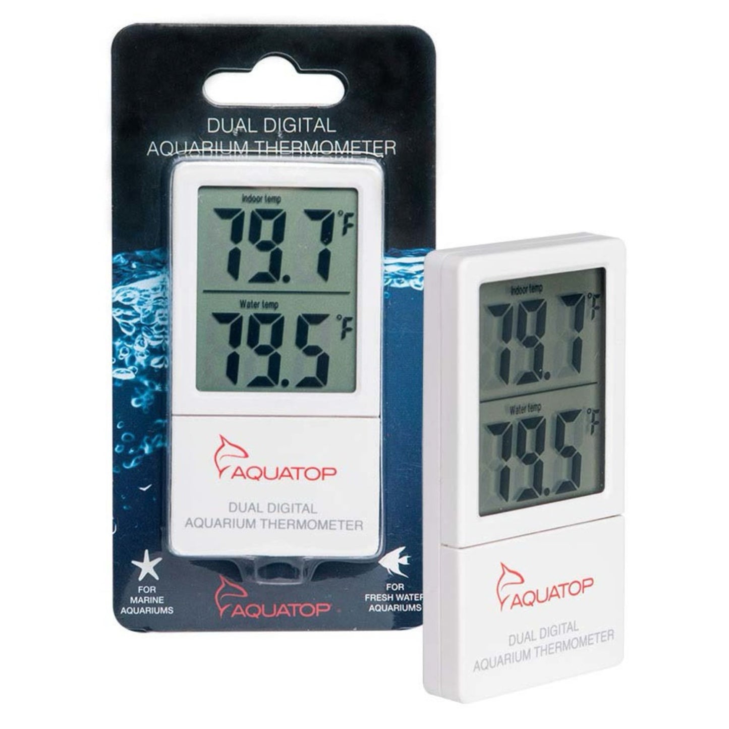 Aquatop External Dual Digital Aquarium Thermometer