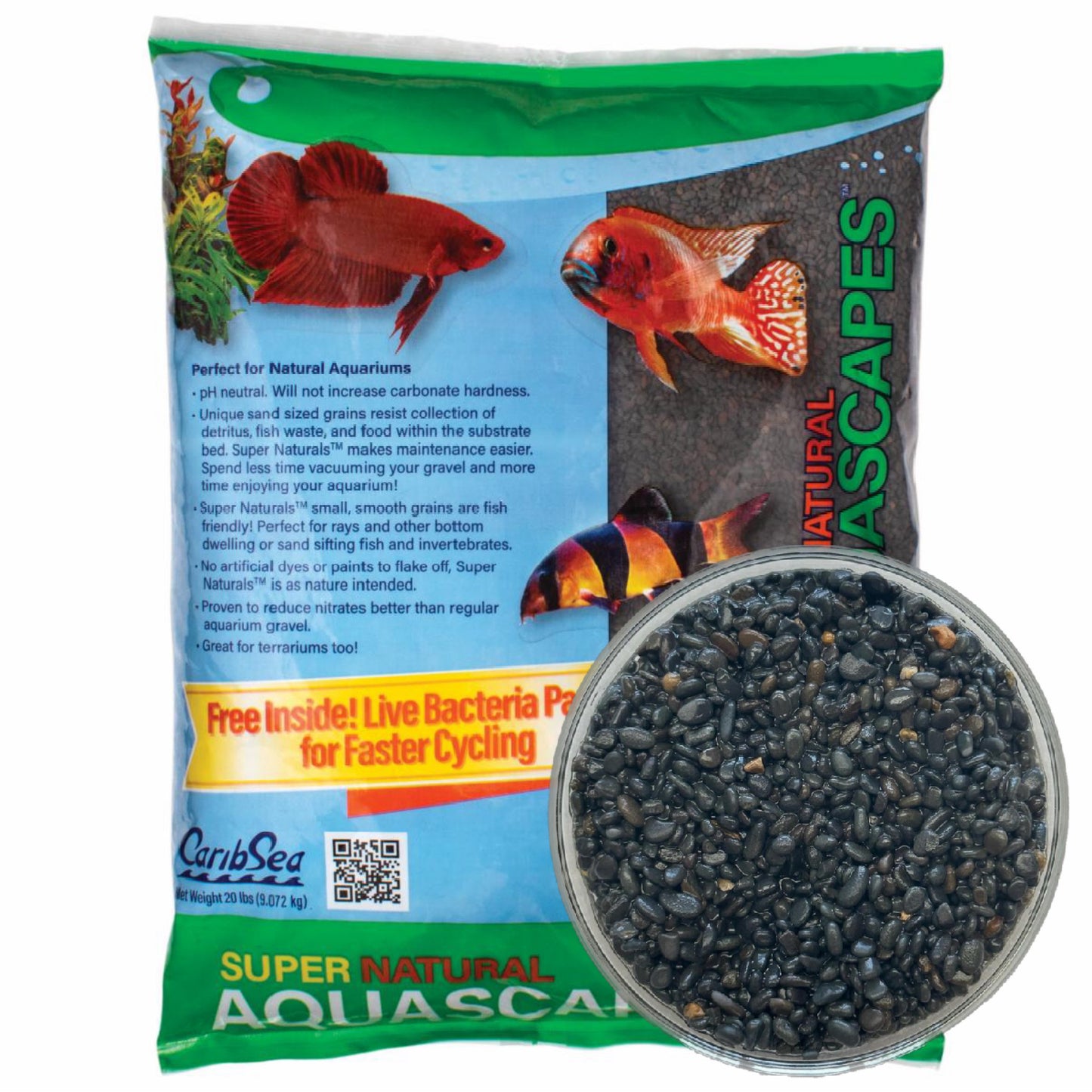 CaribSea Super Natural Aquascapes - Midnight River