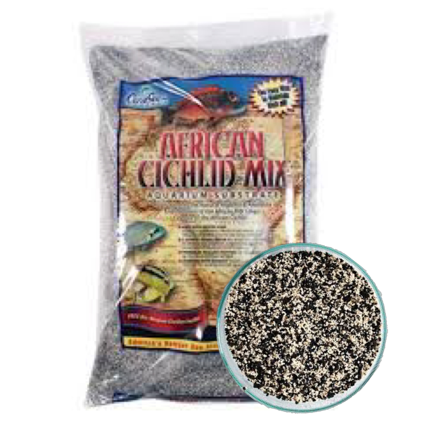 CaribSea African Cichlid Mix - Sahara Sand