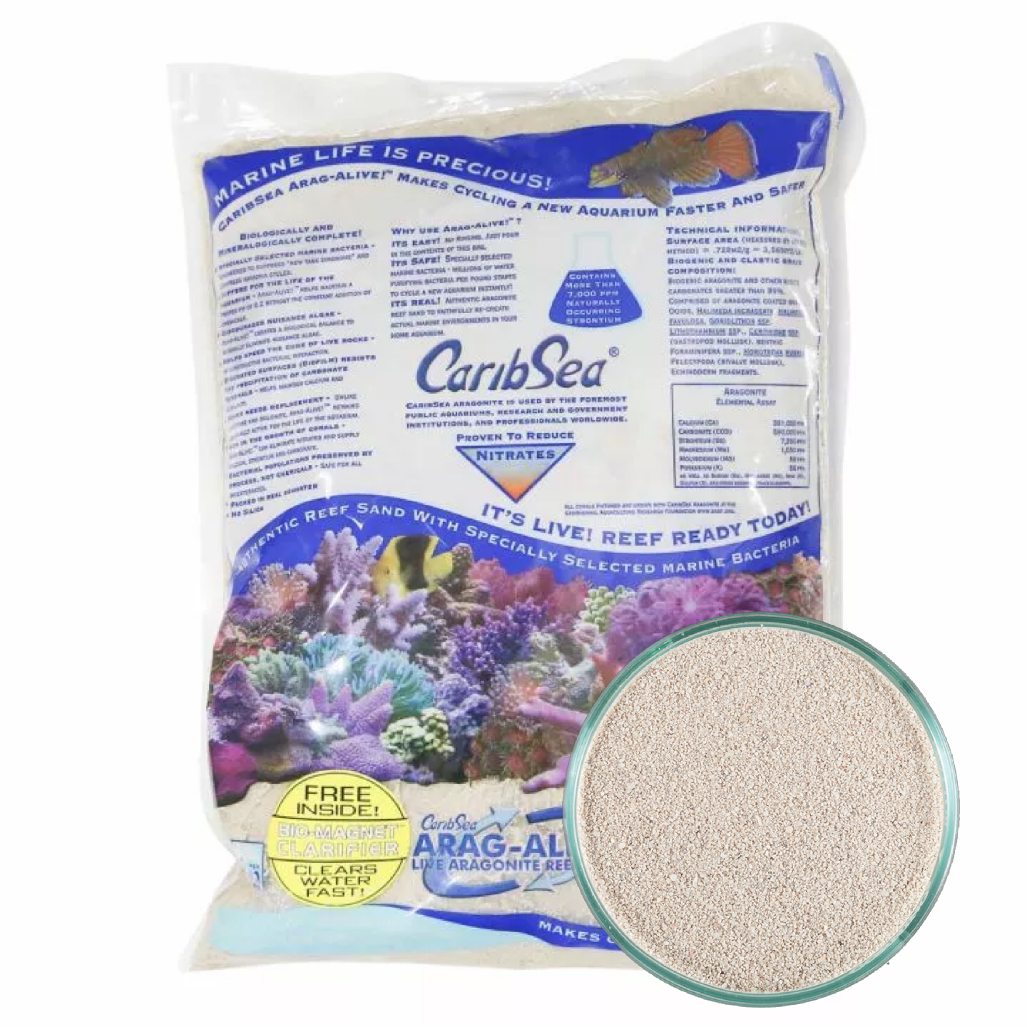 CaribSea Arag-Alive - Bahamas Oolite