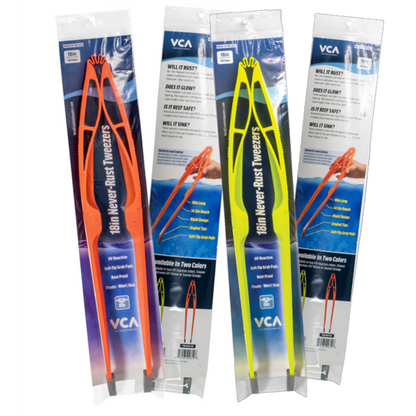 VCA Never Rust Aquarium Tweezers UV - 18"